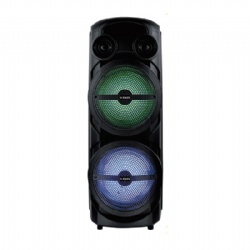 Dual 8 battery lighted speaker