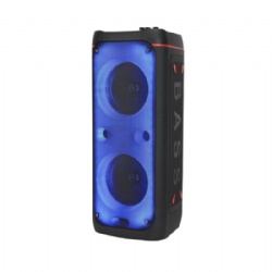 Dual 6.5 battery lighted speaker