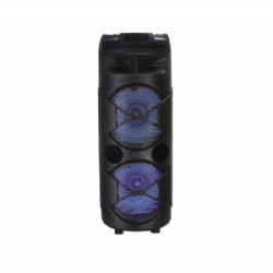 Double 8 inch plastic battery speaker